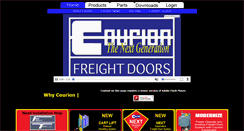 Desktop Screenshot of couriondoors.com